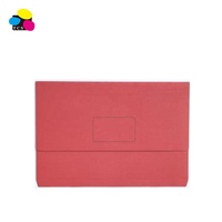Carpeta de Documentos de Papel Manila Estándar Tamaño A3 Naranja con Impresión UV Ecológica de Alta Calidad, 180 Hojas, con Solapa Media y Expansión