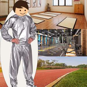 Custom Sweat Sauna Slim Suits for <b>Weight</b> Loss Gym Fitness Workout - Product Image 4