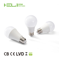 Ampoules LED à économie d'énergie HeLi haute performance 6500K à vente chaude pour usage résidentiel certifiées ETL