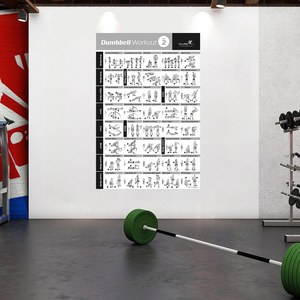 Décoration Murale Fitness : Tableau Toile Imprimée Musculation, Entraînement Sportif, Poster, Image, Gym, Haltères, Yoga, Art Mural - Product Image 3