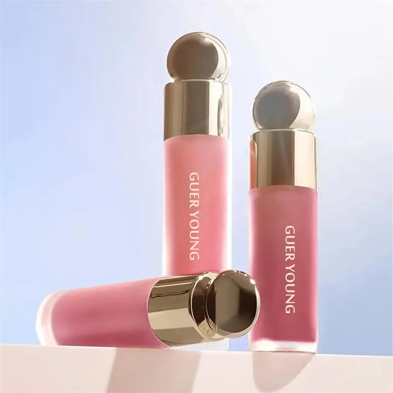 High Quality Luxury Liquid Blush Bulk Custom Logo Makeup Vegan Color Changing Pink Liquid Blush