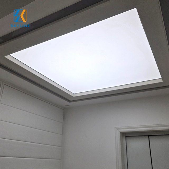 Adjustable Color LED Lighting PVC Soft Film Ceiling White Transparent Stretch Ceiling PVC Fabric for Office Corridor