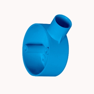 Boîte de jonction ignifuge unidirectionnelle en PVC bleu de marque AC, résistante à la combustion, pour connecteur de tuyau électrique de 20 mm à 50 mm - Product Image 5
