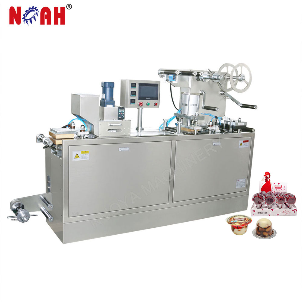 DPB-140 Vitamin E automatic blister thermoforming packing machine for medicine tablet pill capsule