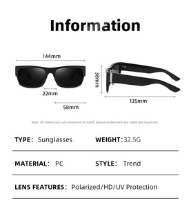 <span class=keywords><strong>Lunettes</strong></span> de <span class=keywords><strong>soleil</strong></span> polarisées personnalisées avec logo <span class=keywords><strong>Ban</strong></span> <span class=keywords><strong>Ray</strong></span> UV400, <span class=keywords><strong>lunettes</strong></span> de sport pour la conduite, la course à pied, le cyclisme, <span class=keywords><strong>lunettes</strong></span> de <span class=keywords><strong>soleil</strong></span> tendance pour hommes et femmes - Product Image 4