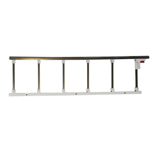 Accesorios para Camas de <span class=keywords><strong>Hospital</strong></span>, Barandillas Laterales Plegables de Aluminio Color Cobre, Venta al Mercado de la India - Product Image 2
