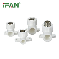IFAN OEM ODM Plomberie, Alimentation en Eau, Tous Types de Raccords de Tuyaux en Plastique PPR, PN25, Raccords de Plomberie PPR