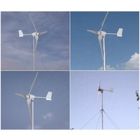 Chine usine petit générateur d'éolienne 400W 12V 24V éoliennes pour la maison 3 pales avec contrôleur
