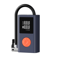 Compresseur d'air électrique portable pour pneus de voiture avec affichage numérique, gonfleur rapide pour voiture/vélo/ballon, utilisation d'urgence