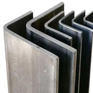 Proveedor de China, barra angular recubierta de zinc, acero de ángulo desigual equilátero GI por inmersión en caliente, hierros de ángulo galvanizado laminado en caliente de 60x60x6mm