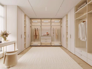 Armario de dormitorio moderno de madera de diseño de lujo europeo y americano - Product Image 3