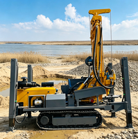 Plateforme de forage de puits d'eau de 300 m pour le forage profond des eaux souterraines, foreuse hydraulique