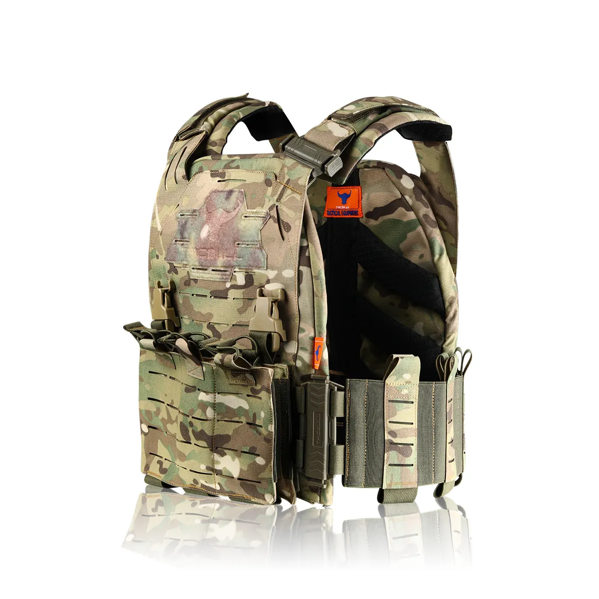Cytac Tacbull Tactical Plate Carrier Einhand-Tactical Vest Camouflage-Farbe mit Schnell verschluss