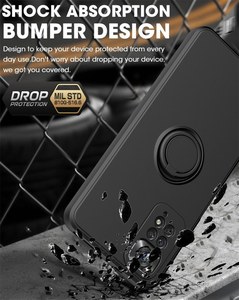 Custodia per telefono con supporto magnetico in TPU per auto in Silicone per Xiaomi <span class=keywords><strong>Redmi</strong></span> Note 12 11 Pro + 9 Pro 11E 9S <span class=keywords><strong>11S</strong></span> <span class=keywords><strong>Redmi</strong></span> 9T Power 10 <span class=keywords><strong>Cover</strong></span> posteriore - Product Image 3