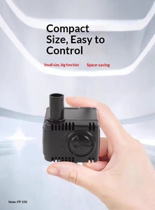 ปั๊มน้ำใต้น้ำขนาดเล็กทรงสี่เหลี่ยมพลาสติก ประหยัดพลังงาน เงียบพิเศษ ยี่ห้อ Boyu บรรจุกล่อง สำหรับตู้ปลาและบ่อ<span class=keywords><strong>กรอง</strong></span>บอนไซ - Product Image 2