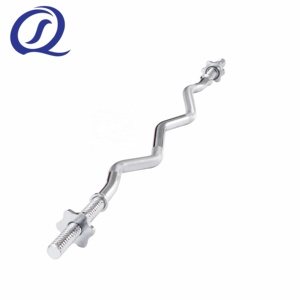 47 "roscado Regular de acero sólido <span class=keywords><strong>EZ</strong></span> rizo de levantamiento de pesas de <span class=keywords><strong>barra</strong></span> de Bar con collares - Product Image 3