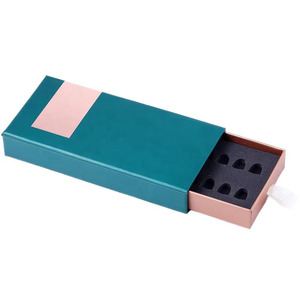 Boîtes en papier de carton à tiroir avec logo imprimé personnalisé Emballage de placages dentaires de fausses <span class=keywords><strong>dents</strong></span> Emballage de placages dentaires avec insert en mousse - Product Image 1