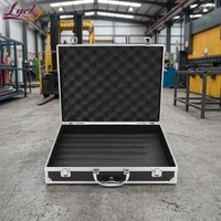 Valise de transport en aluminium pour outils/appareils photo avec mousse personnalisée, étanche et antichoc, disponible en OEM/ODM