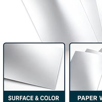 Rouleau de papier laminé aluminisé, doublure d'emballage réfléchissante, papier métallisé pour la conversion de carton ondulé