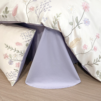 Literie en coton toutes saisons 8PC Queen Size Draps de lit en coton pur Ensembles de literie 8 pièces