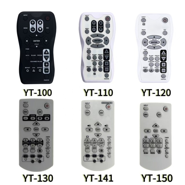 Replacement YT-100 YT-110 YT-120 YT-130 YT-141 YT-150 Remote Control Use for Casio Projector