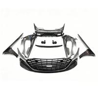 Kit carrosserie DBS Style pour Aston Martin DB9 Volante, pare-chocs avant et arrière, spoiler, kit de conversion de l'ancien au nouveau en fibre de carbone