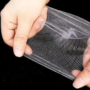 Kitchen Drain Strainer <b>Plastic</b> <b>Net</b> Bag Vegetable Wash Sink Filter 100 Pack - Product Image 4