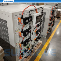 Système solaire photovoltaïque industriel avec stockage d'énergie 200 kW 225 kWh, armoire BESS haute tension LiFePO4 314 Ah montée sur rack C&I