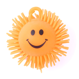 Vente d'usine 6 couleurs visage souriant clignotant Yoyo enfant jouet balles bouffantes - Product Image 5