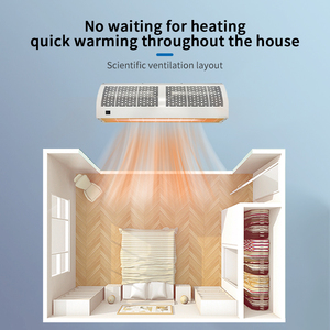 Nhà Máy OEM 110/220V Bán Buôn Lạnh Không Khí Gió Lớn Từ Xa Trong Nhà Cổ Điển Dòng Chảy Không Khí Rèm Trang Trại Khách Sạn Cửa Hàng Sử Dụng - Product Image 4