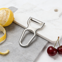 Chef Star Handmatige Keuken Groente- & Fruit Schiller Comfortabel Handvat Duurzaam RVS + PP Materiaal Keukenhulpje