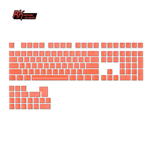 Royal Kludge Factory supply double shot injection translucent background <strong>pudding</strong> <strong>keycaps</strong> mechanical keyboard <strong>keycaps</strong> - Product Image 3