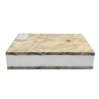 Panneau sandwich SIP en polyuréthane de conception moderne Orient, noyau EPS, résistant à l'eau et au feu, installation rapide pour les murs des hôtels et des villas