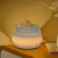 Chauffe-cire électrique aromatique de luxe en céramique pour bougies