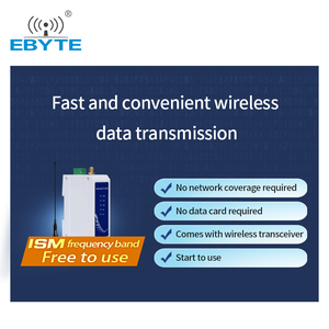 EBYTE E95-DTU(400F30-485) Dispositivo de Transmisión Inalámbrica de 5 km RS485 30dBm 433MHz para Instalación en Riel, Radio de Datos Inalámbrica DTU - Product Image 4