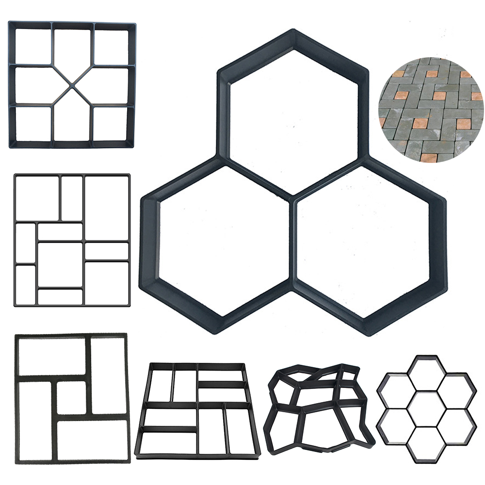 Многоразовые формы для изготовления бетонных дорожек, формы «сделай сам» для садового мощения, цемента и кирпича