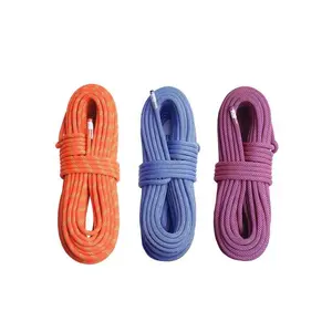 11mm static rope outdoor climbing and mountain climbing speed descent rope safety lifeline for high-altitude operations