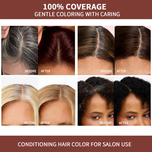 Tinta per <span class=keywords><strong>Capelli</strong></span> Botanica Tonalità <span class=keywords><strong>Rame</strong></span> Marrone con Ginseng, Aloe e Reishi - Lunga Durata, <span class=keywords><strong>Colore</strong></span> Intenso, <span class=keywords><strong>Capelli</strong></span> Morbidi e Lisci - Product Image 2