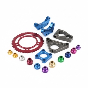 Pièces en aluminium CNC sur mesure, composants métalliques multicolores, pièces mécaniques usinées CNC, usinage de précision en aluminium - Product Image 3