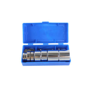 物理実験7ピース/セット2 ~ 200g金属スロット付き重量セットスケールバランス校正ハンガーケース付き - Product Image 3