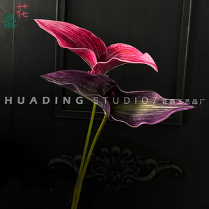 Fleurs artificielles en soie Calla Lily, décorations réalistes pour la maison, le hall d'hôtel, la décoration murale extérieure - Product Image 3