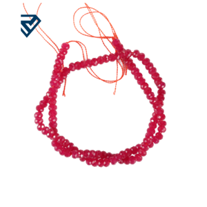 Pulsera de Cuentas de Corindón con Forma de Ábaco de Alta Calidad, Precios al por Mayor, Piedra Preciosa Sintética, Joyería de Regalo - Product Image 1