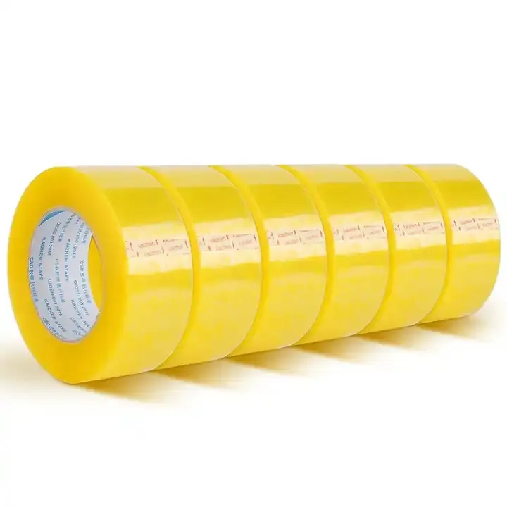 Strong single-side self-adhesive carton seal waterproof BOPP transparent sealing tape