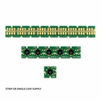 T7251-T7254 T725A puce de cartouche de réinitialisation d'encre rechargeable pour imprimante Epson Sc F2100 F2000 F2130 F2410 F2150 F2160 Surecolor