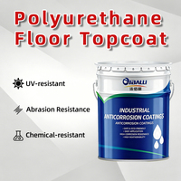 Revêtement de sol en polyuréthane résistant aux UV, peinture de sol résistante à l'usure pour ateliers, parkings, revêtement protecteur