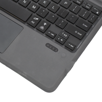 Clavier sans fil rétroéclairé RVB à 7 touches pleine taille pour Surface Go3/Go2, souris tactile ultra-fine USB-C pour Surface Pro/Tablet PC