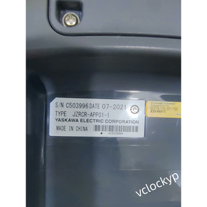 YASKAWA JZRCR-APP01-1 YRC1000 จอยควบคุมแบบไม่มีสายเคเบิล IP65 หน้าจอสัมผัส 7 จุด มือสอง - Product Image 2