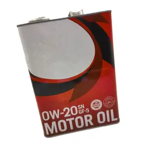 Toyota Oil 0W20 Fully Synthetic Iron Drum Imported Oil Lube 4L 1Box 6PCS