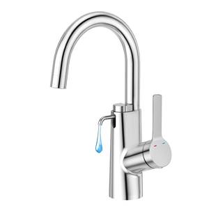 Induction Sanitary Ware Single Hole Hand Wash <b>Deck</b> Mounted Soap Dispenser Faucets Bathroom Taps Basin Mixer - Product Image 3