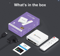 Boîtier TV Quad Core 2026 à succès, Allwinner H618 2 Go 16 Go, Wi-Fi 2,4 G/5 G, Wi-Fi 6, 8K, Android 14, Smart Set Top Box H96MAX H618 PLUS